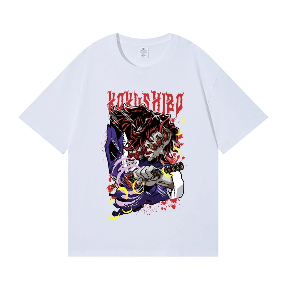 2026 New Demon Slayer Japanese Style Classic Print Tshirt Short Sleeve Tshirt Mens and Womens Tshirt Mens Tops