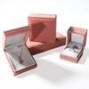 Elegant Italian Hot Stamping Lace Jewelry Box for Bracelets, Pendants, Necklaces, and Rings
