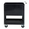 Professional Workshop Trolley Tool Chest Cabinet in Sheet Metal, Black, 68 x 46 x 88cm