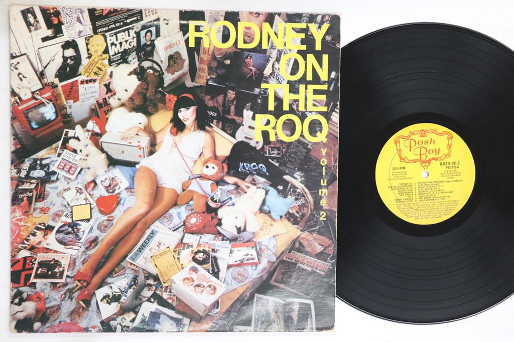 LP Record VARIOUS - Rodney On The Roq Volume 2 PBS123 POSH BOY 1981 US Rock Used
