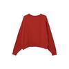 Nike CNY Collection New Year Edition Loose-Fit Knit Sport Long Sleeve Sweatshirt Women Sweatshirt Red DR7842-687