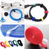 5M Cable Cable Ties Adhesive Fastener Tape Wrap DIY Reusable Double Side Hook and Loop Cable Straps Wires Management Straps