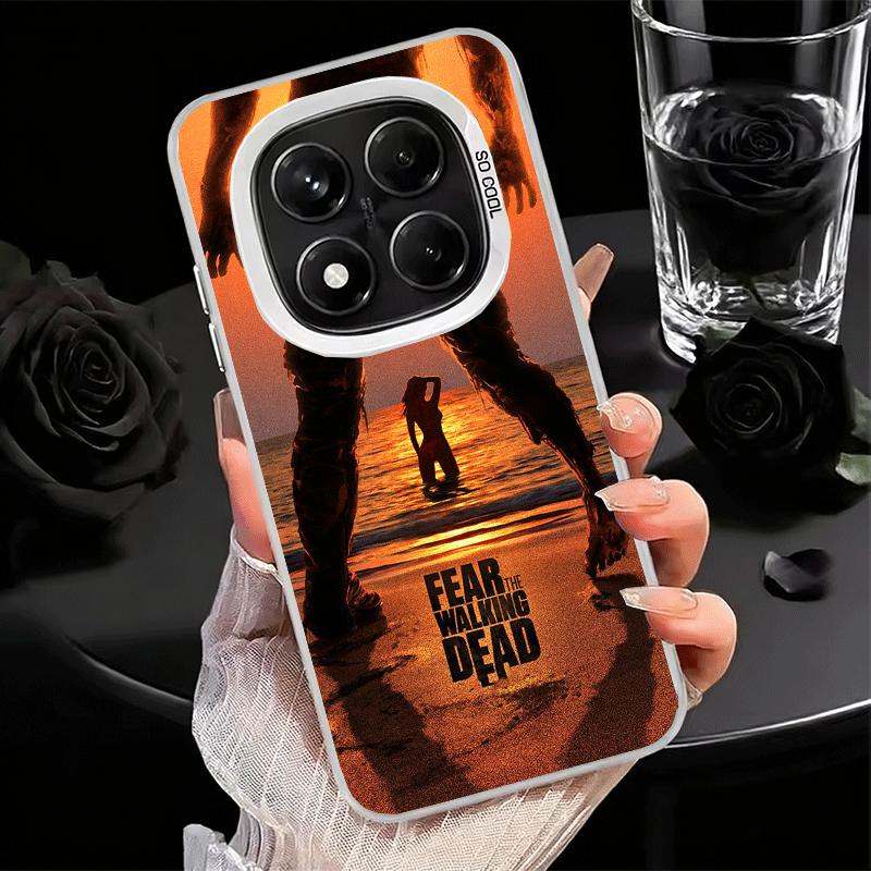 The Walking Deads Soft Phone Case for Xiaomi Redmi Note 13 14 15 Pro Plus 12S 12 11S 11 11T 10S 10 Shockproof Cover Back Shell