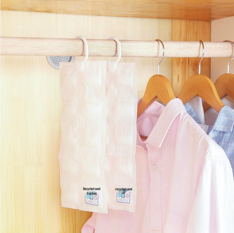 Hanging Wardrobe Dehumidifier Bag: Anti-Mold, Moisture-Proof, Indoor Desiccant