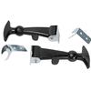 2 Attaches Capot Caoutchouc