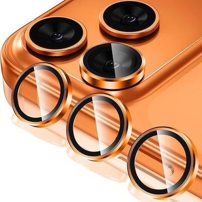 Metal Glass Camera Protector for IPhone 17Pro Max Air 16 15 14 17 Pro 17 ProMax 16 Plus Lens Tempered Glass Ring Cover for IPhone17 Pro Max Lens Case