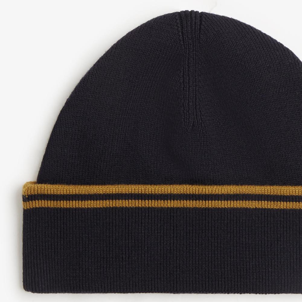 FRED PERRY Twin Tip Merino Wool Beanie (R63) Cfpu2339150-R63