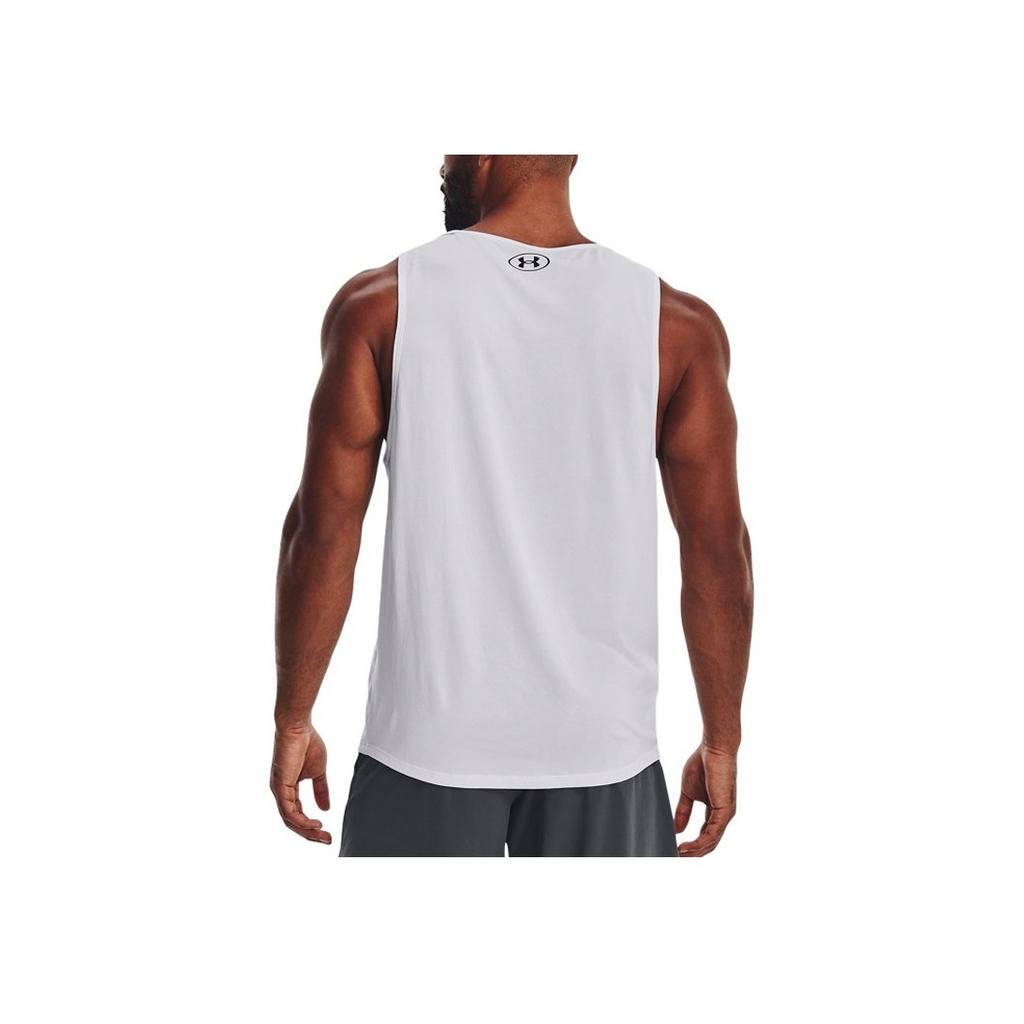 Under Armour Chaleco Deportivo de Entrenamiento Ua Tech 2.0 Cuello Redondo para Hombre Tops Blanco 1328704-101