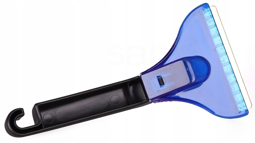 Car ice scraper for windows, brass blade, 20cm