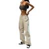2022 mode Harajuku Frauen Punk Jogginghose Chic Solide Vintage Hosen Casual Streetwear Jogger Baggy Hosen Lose Breite Bein