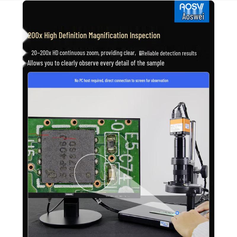 AOSVI 4K HD Digital Inspection Microscope