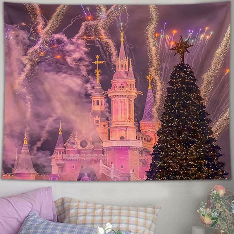 

Ashou эстетический живой фоновый узор гобелен настенное украшение настенный гобелен Декор украшение дома гобелен Декор комнаты 100x75cm