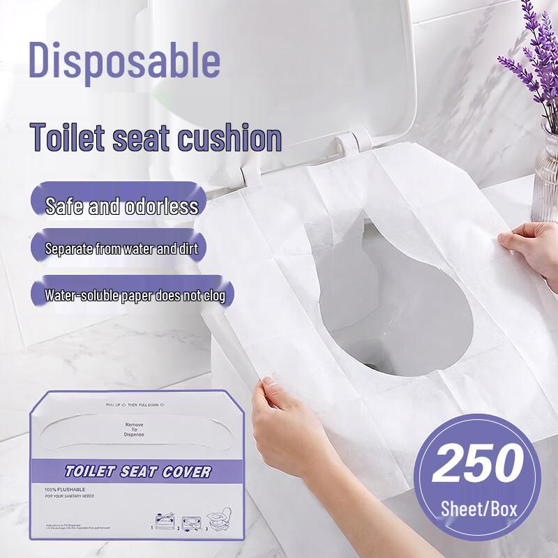 Bahainiao Water-Soluble Disposable Toilet Seat Covers