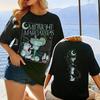 Midnight Margaritas Shirt Witchy Tequila Halloween Spooky Drinking Tee