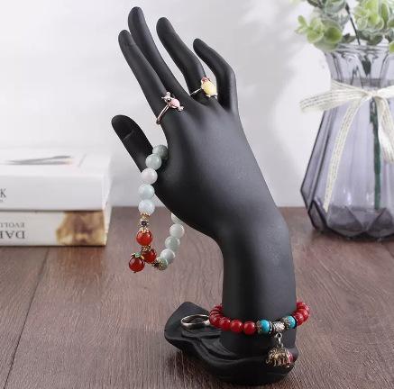 Resin Jewelry Display Holder Wedding Ring Necklace Bracelet Organizer Storage Stand Store Counter Showcase