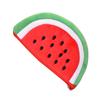 Watermelon Change Pouch Cute Fun Design Soft Plush Mini Purse for Lipsticks Earbuds Charging Cable
