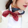 New Women Silk Printed Design Scarf For Women Fashion Neck Tie Hand Bag Foulard Wrist Kerchief Shawl Wraps Hajib Silk Scarves