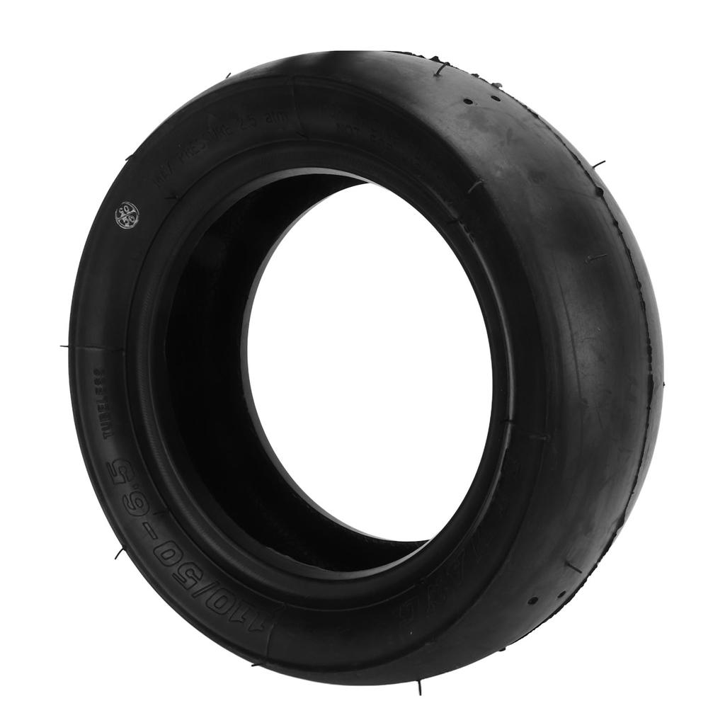 110 50‑6.5in Mini Bike Tire Flexible Rubber Rear Wheel Tire for 2 Stroke 47cc 49cc Mini Pocket Bike