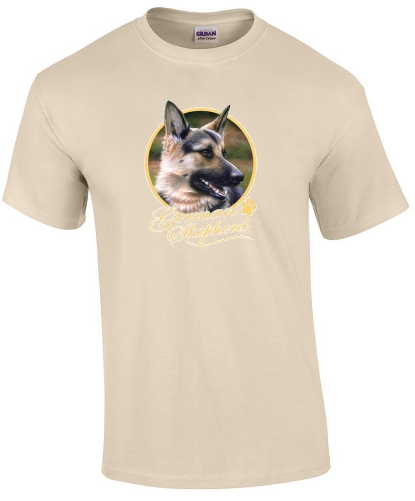 German Shepherd Puppy Dog Paw Canine T-Shirt S