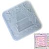 Practical Silicone Multilayer Cake Accessories Mould Unique Epoxy Resin Jewelry Making Molds for Crafting Enthusiasts
