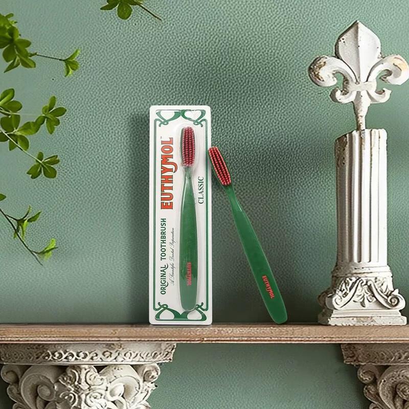 Bamboo Salt Yuezimu Classic Soft Toothbrush - Extra Long Head, 2-Pack