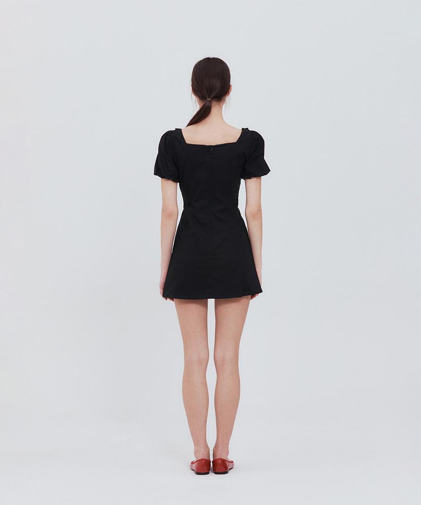 Not Your Rose Dandelion Dress (Black)