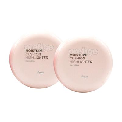 The Face Shop Moisture Cushion Highlighter 8g+8g, 2 Pieces