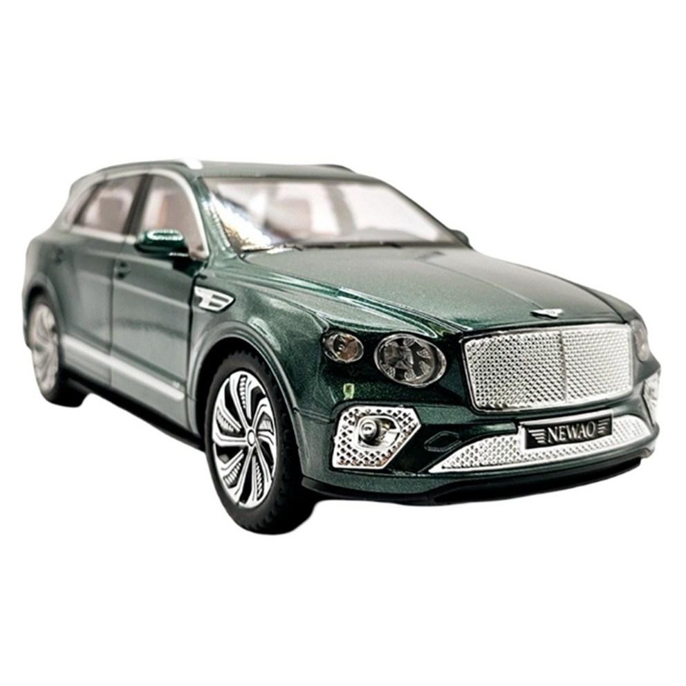 Bentley Bentayga SUV 1:24 Scale Diecast Model Car - Dark Green