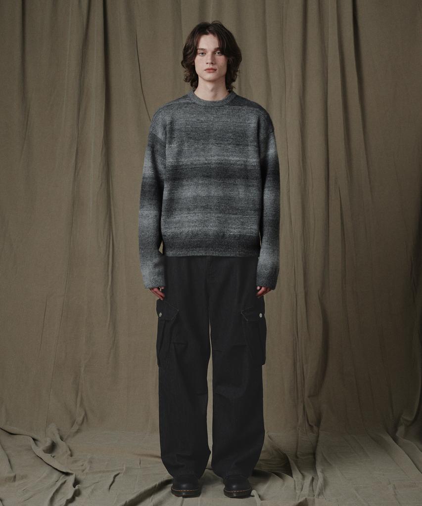 GLW Gradient Brushed Knit Charcoal