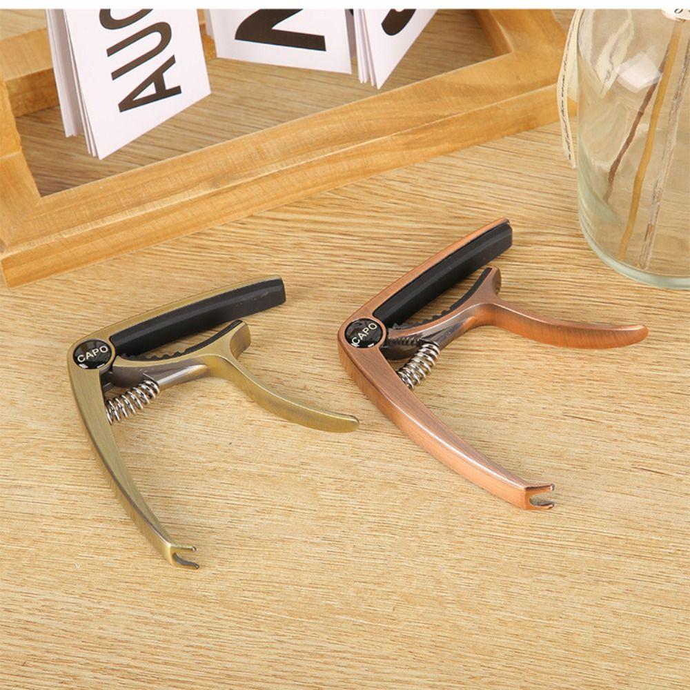 Clip Aluminum Zinc Zinc Alloy Tone Adjust Tuning Clamp Key Trigger Capo Guitar Capo Guitar Clamp Guitar Tuner