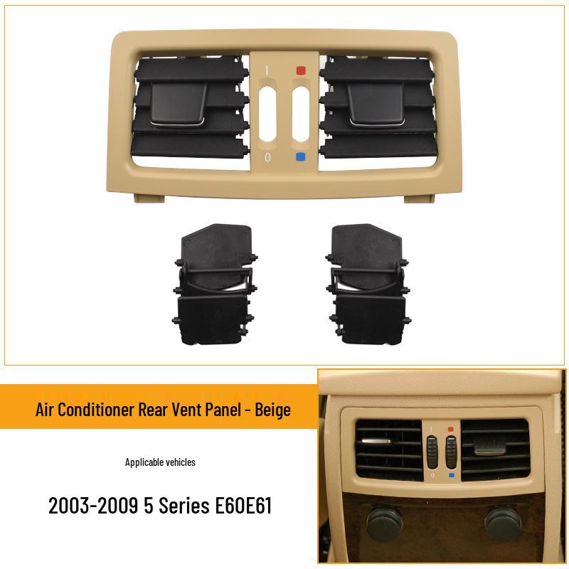 Compatible with BMW 5 Series E60/E61 Rear AC Vent Grille