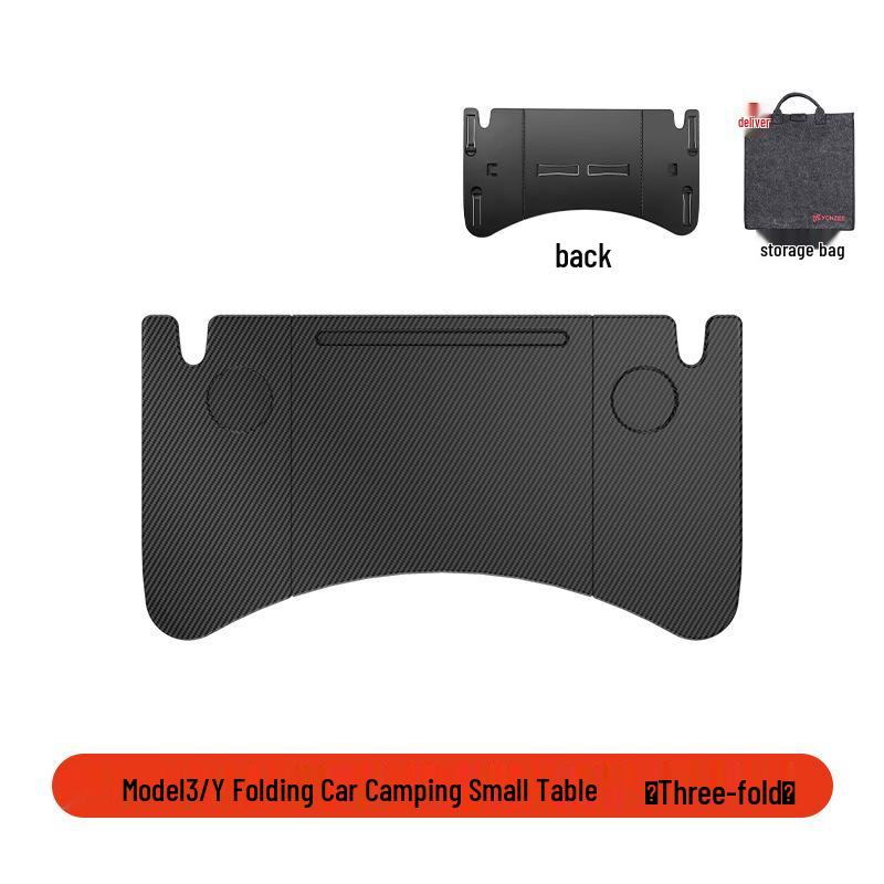 Tesla Model 3/Y Refresh Multifunctional Foldable Car Tray/Table