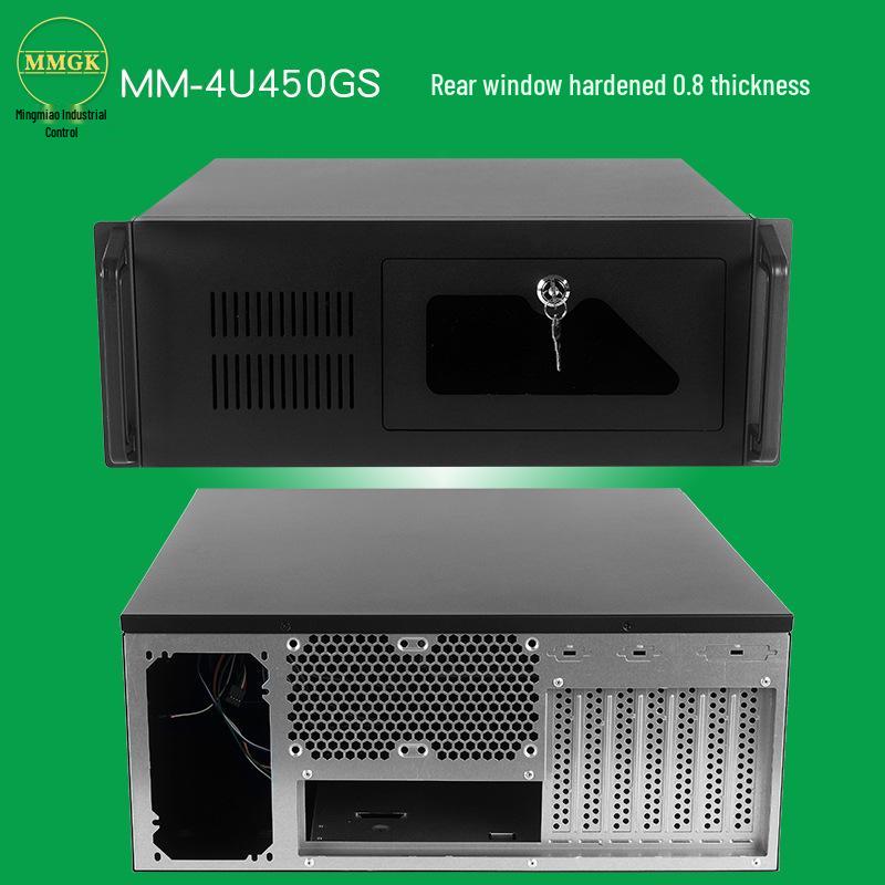2U Rackmount Industrial PC Case for mATX Servers & Network Security