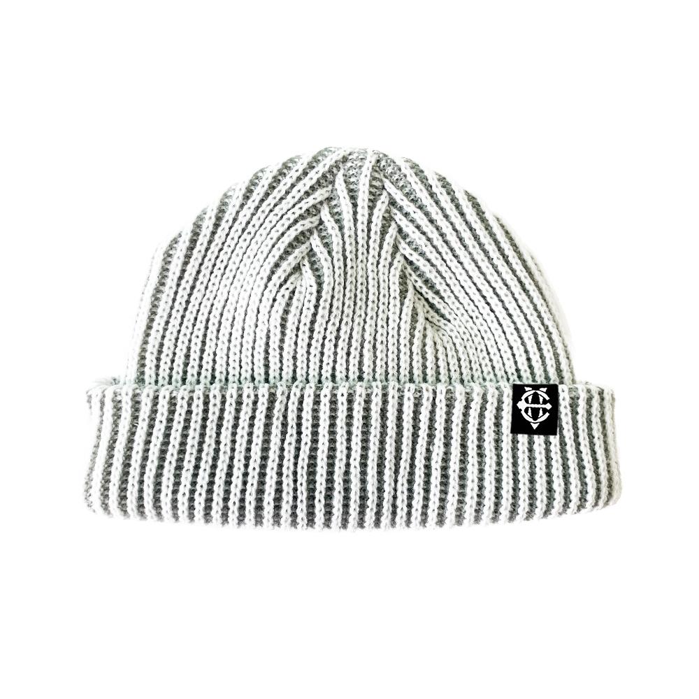 EIGHTVOLUME Ev Brushed Ribbed Short Beanie (Olive)