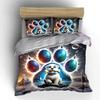 Animal Print Decor Set Bedding Set With 1 Duvet Cover 2 Pillowcases Single Double King Queen, Gift