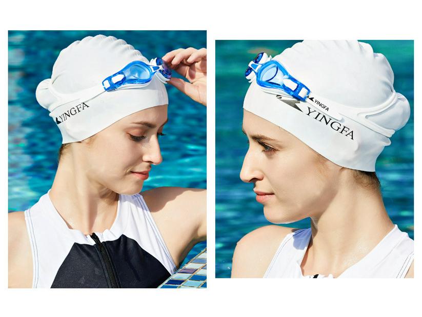 Yingfa Y2800AF Anti-Fog Waterproof Swimming Goggles for Men & Women - Large Frame & Comfortable Fit