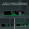LED Wall Clock Simple Colourful Digital Clocks Gym Wall Multifunction Clock Large Led Screen Large Digital