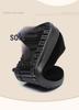 Women's Black Old Beijing Soft Sole Cloth Shoes - Flat, Non-slip, Shallow Mouth, Ideal for Work and Dance