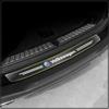 1 pièce Protecteur de bord de chargement de coffre de pare-chocs arrière de voiture Garniture de protection Transparente Pour Volkswagen Golf-6 7 4 5 POLO Passat B5 B6 B7 T4 T5 Tiguan Jetta Gol