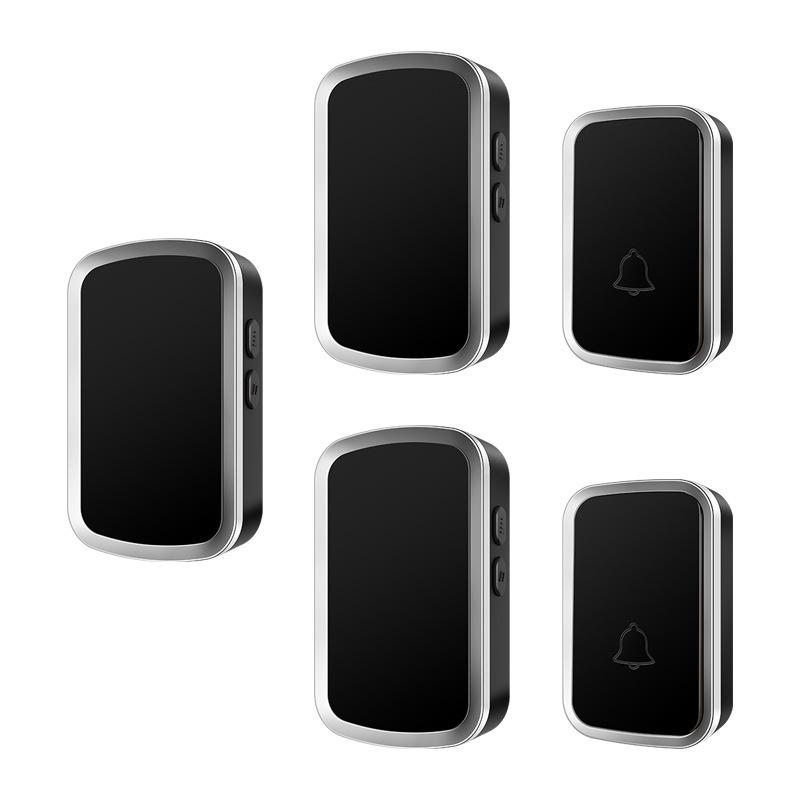 Wireless Long-Range Waterproof Doorbell with Dual Chimes Variant 1