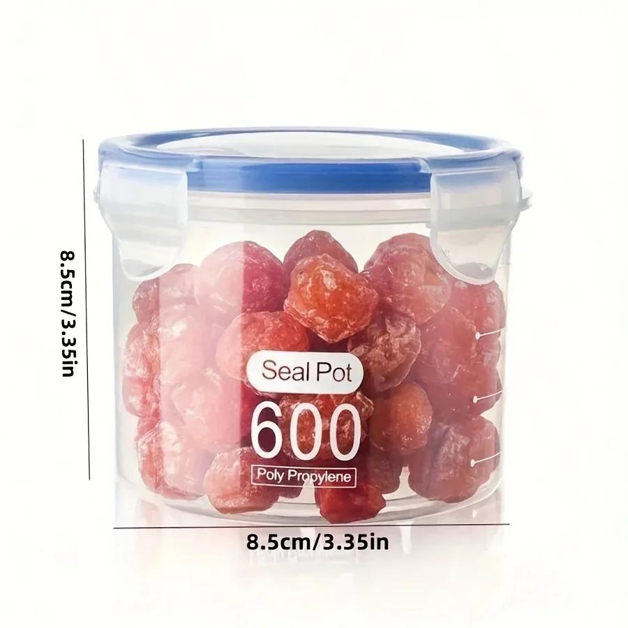 

Прозрачная герметичная банка для хранения пищевых продуктов, герметичные пластиковые банки, банки для молока, чая, кухонные коробки для хлопьев, ящики для хранения