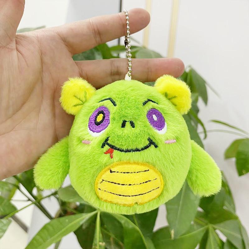 Monster Plush Enchanting Keychain Bag Cute Animal Themed Key Holder For Everyone