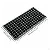Nursery Tray Thickened Starter Drainage Holes Indoor Growing Trays for Farmers, Gardeners,