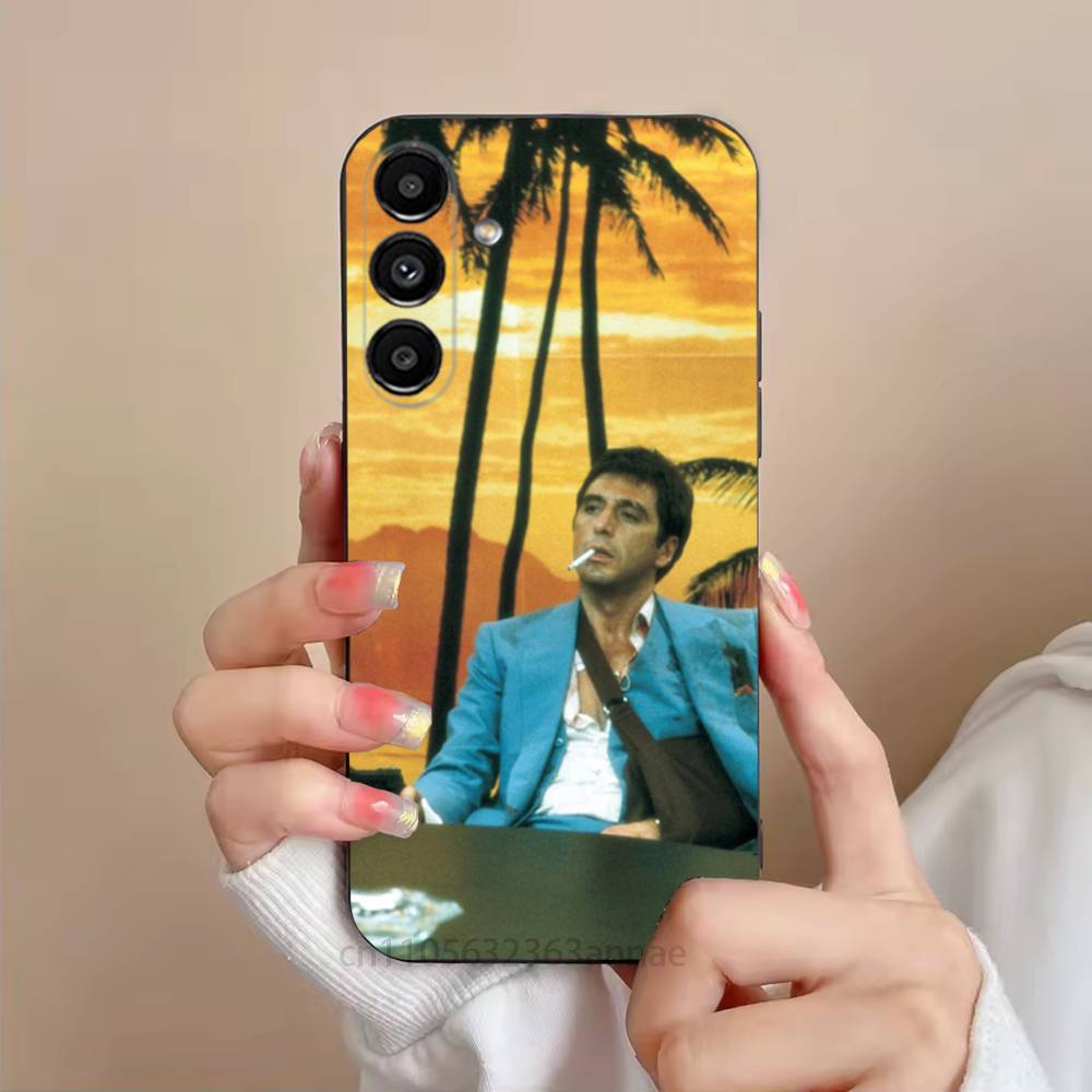 T-Tony M-Montana S-Scarface Phone Case For Samsung Galaxy S21 22 23 24 S25 Ultra PlusS20 FE S10 Plus  Cover Funda