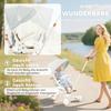 Children's Tricycle, Convertible Baby Buggy, 5-in-1, Push Handle, 1-3 Years, Cream White