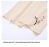 Mom's Summer Ice Silk Wide-Leg Pants - Loose, Casual, Nine-Point for Middle-Aged & Elderly Women