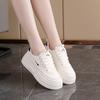 New Breathable Little White Shoes 2025 Spring and Autumn Height Increase Thin Sole Casual Korean Version College Style Board Shoes Women HY-312