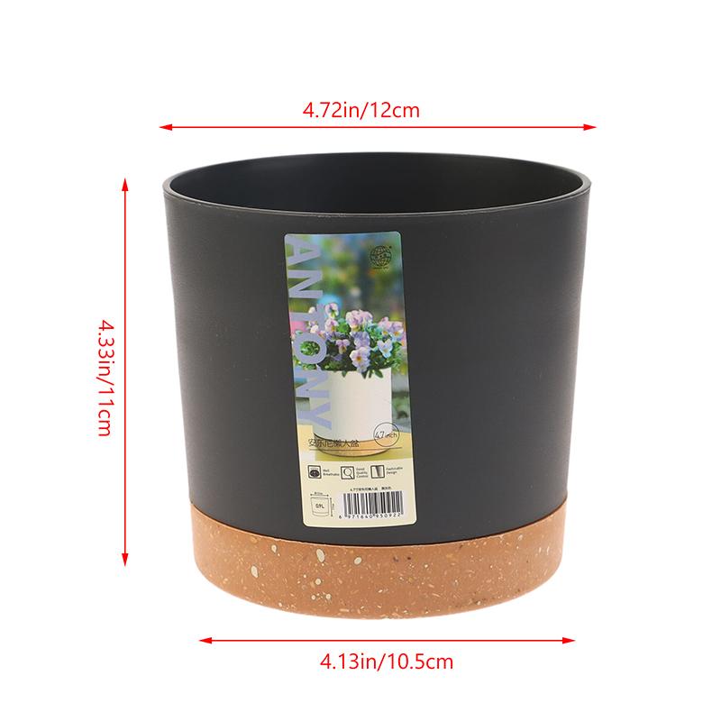 Sukkulenten Pflanztopf Rund Doppelschichtig Grün Pflanze Blumentopf Sukkulenten Kleiner Blumentopf Für Kaktus Mit Abzugsloch Töpfe