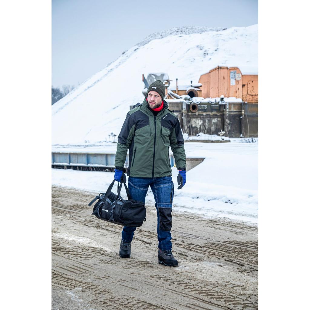 3in1 Jacket With Detachable Liner Green-Black, "2Xl", Ce, Lahti