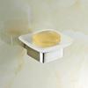 Bathroom Soap Rack, Soap Storage Rack, Bathroom accessories,Square Glass Soap Dish Black silver,Soap Holder